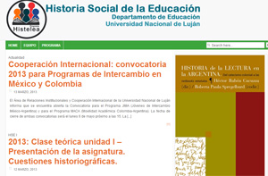 Historia Social de la Educacin