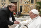 Rector. Encuentro con el Papa
